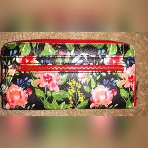 Black & Pink wallet with Red inside